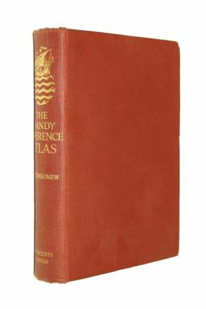 "THE HANDY REFERENCE ATLAS OF THE WORLD 1923" av ed. John Bartholomew