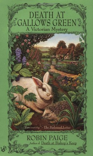 "Death at Gallows Green" av Robin Paige