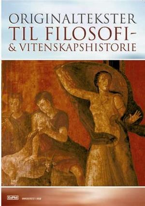 Originaltekster til filosofi og vitenskapshistorie