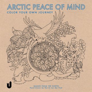 Arctic peace of mind - color your own journey