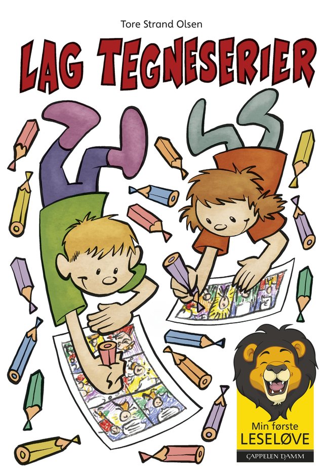 "Lag tegneserier" av Tore Strand Olsen