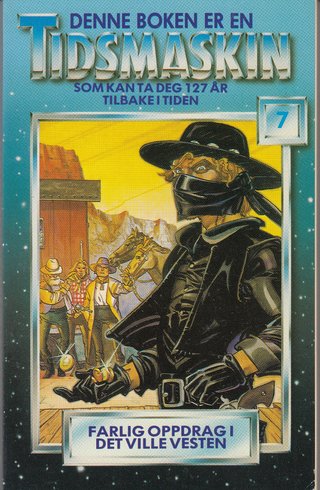 "Farlig oppdrag i ville vesten" av Stephen Overholser