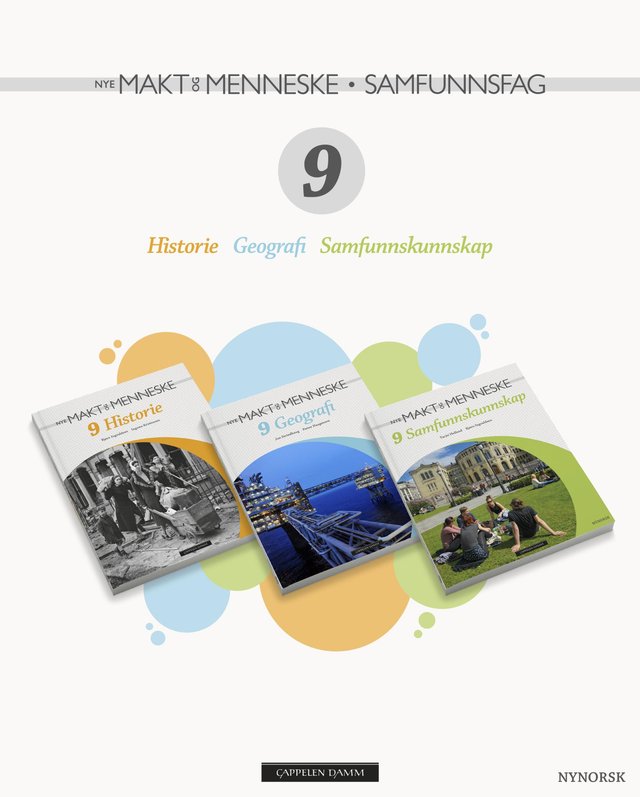 "Nye makt og menneske - samfunnsfag 9 - historie, geografi, samfunnskunnskap" av Bjørn Ingvaldsen