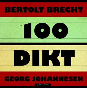 "100 dikt" av Bertolt Brecht