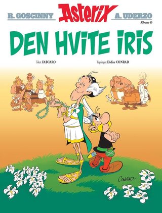 "Asterix og den hvite Iris" av Fabcaro