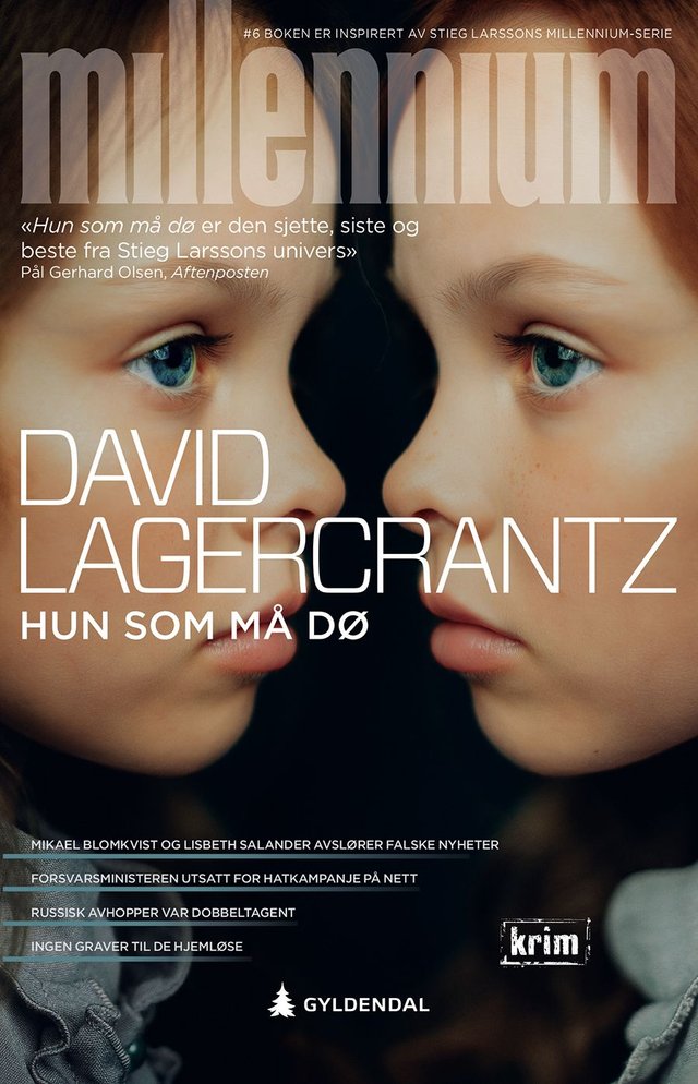 "Hun som må dø" av David Lagercrantz
