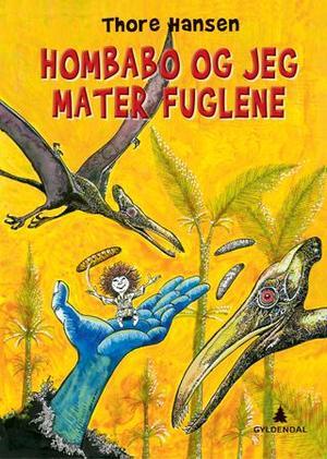 "Hombabo og jeg mater fuglene" av Thore Hansen