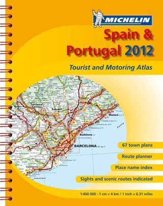 Spain and Portugal - tourist and motoring atlas