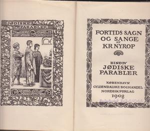 "Jødiske parabler Fortids sagn og sange bind 4" av Kristoffer Nyrop