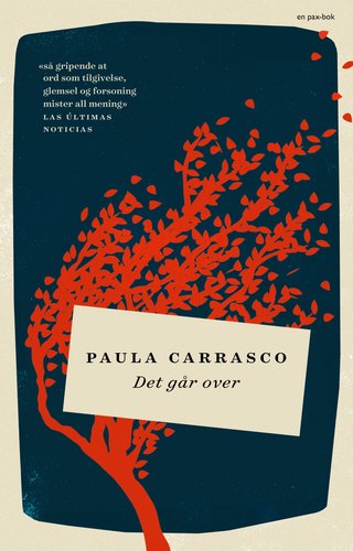"Det går over roman" av Paula Carrasco