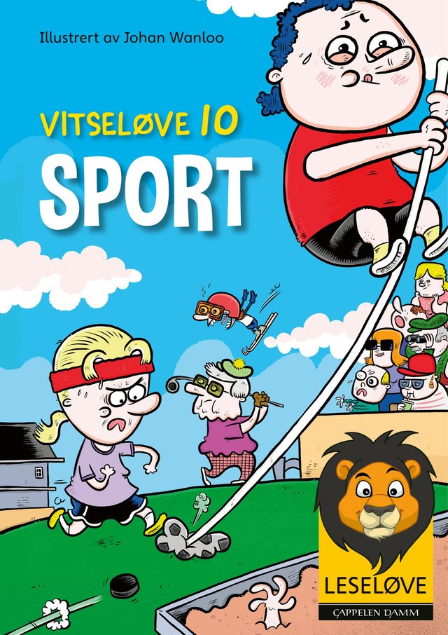 "Vitseløve - 10 : Sport" av Johan Wanloo