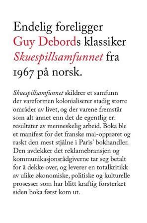 "Skuespillsamfunnet" av Guy Debord