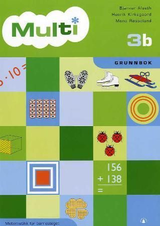 Multi 3b - grunnbok : matematikk for barnesteget