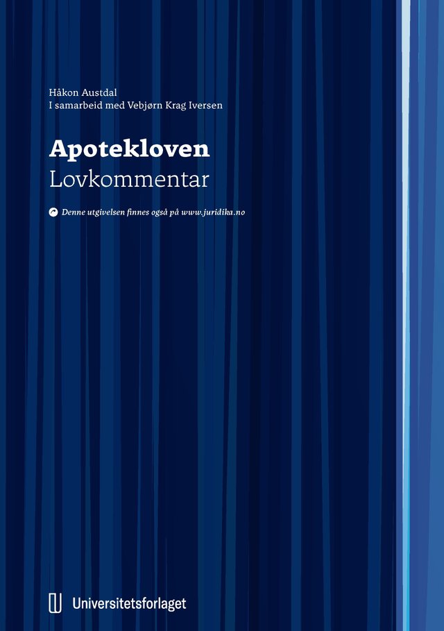 "Apotekloven - lovkommentar" av Håkon Austdal