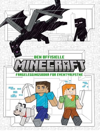 Den offisielle Minecraft fargeleggingsboka for eventyrlystne