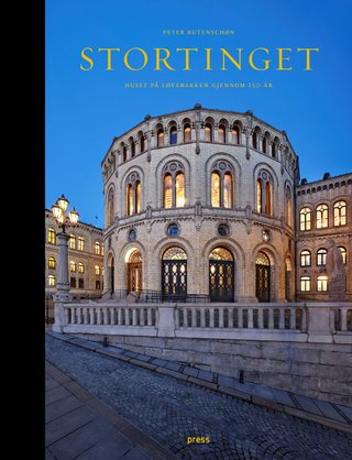 "Stortinget huset på Løvebakken gjennom 150 år" av Peter Butenschøn