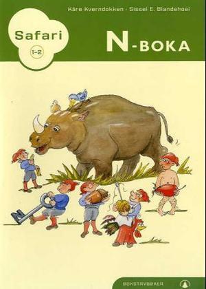 "Safari 1-2 - N-boka : bokstavbøker" av Kåre Kverndokken