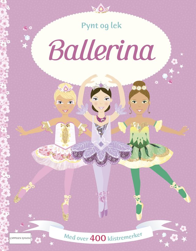 "Pynt og lek ballerina" av Leonie Pratt