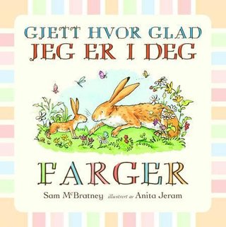 Gjett hvor glad jeg er i deg - farger