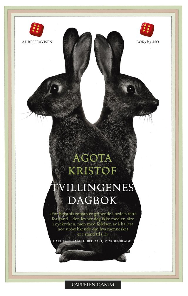 "Tvillingenes dagbok" av Agota Kristof