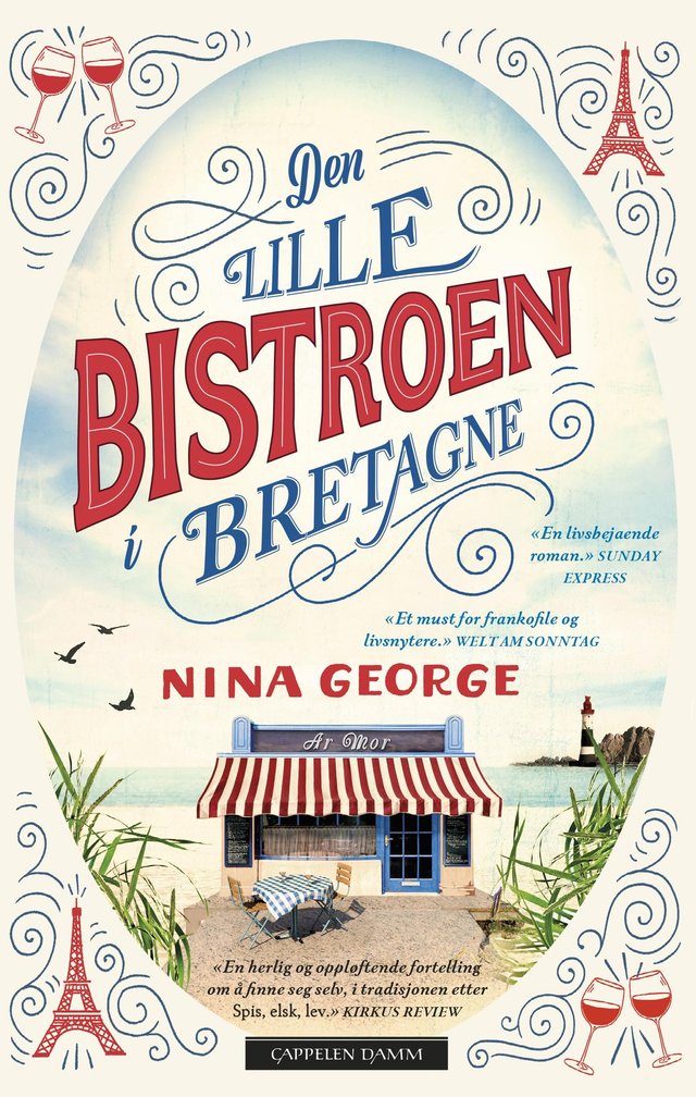 "Den lille bistroen i Bretagne" av Nina George