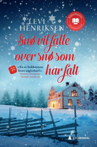 "Snø vil falle over snø som har falt roman" av Levi Henriksen