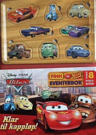 "Klar til kappløp! - finn og pass inn med 8 puslebiter" av Disney