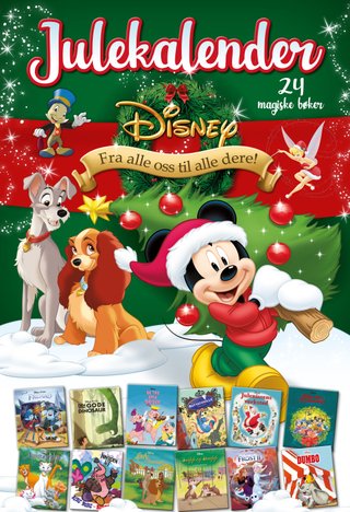 Disney  julekalender grønn