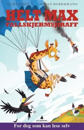 "Helt Max fallskjermsjiraff" av Mari Kjetun