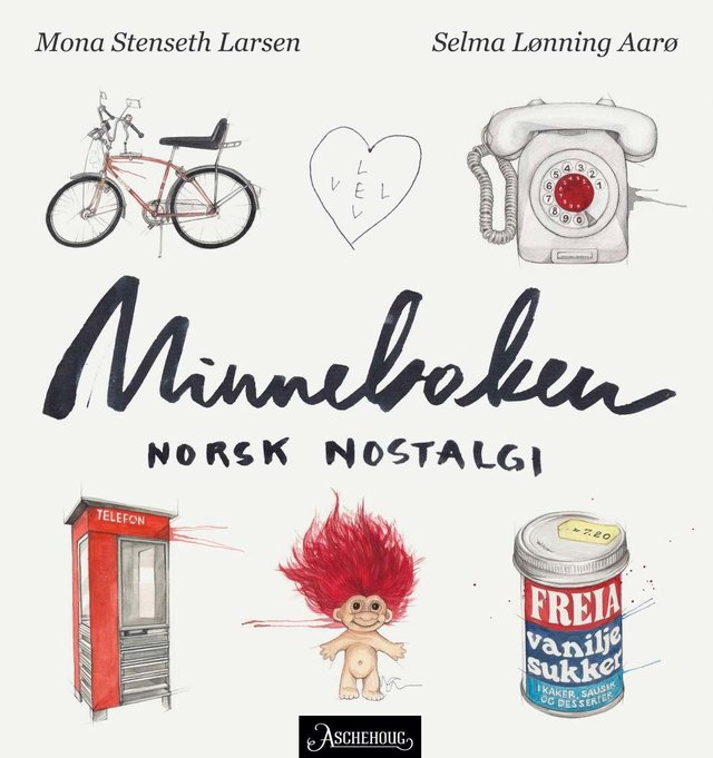 "Minneboken - norsk nostalgi" av Mona Stenseth Larsen