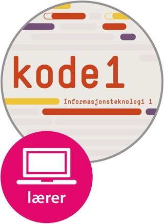 "Kode IT 1 og 2 Lærernettsted" av Gløer Olav Langslet