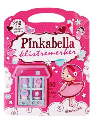 Pinkabella klistremerker - aktivitetsbok