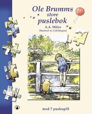 "Ole Brumms store puslebok - med 7 puslespill" av A.A. Milne