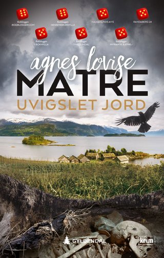 "Uvigslet jord kriminalroman" av Agnes Lovise Matre