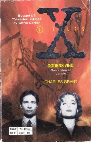"X-files dødens vind" av Charles Grant