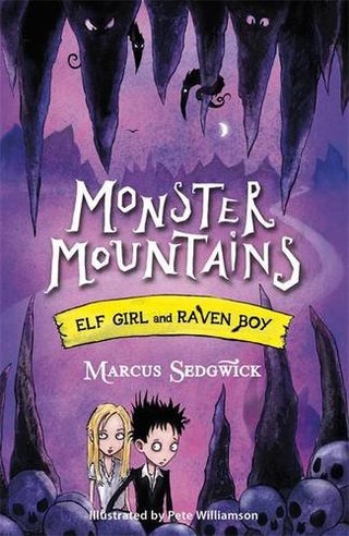 "Monster Mountains (Raven Boy & Elf Girl)" av Marcus Sedgwick