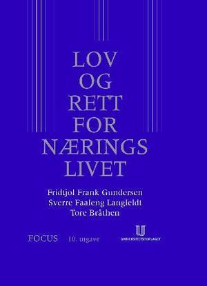 "Lov og rett for næringslivet" av Sverre Faafeng Langfeldt
