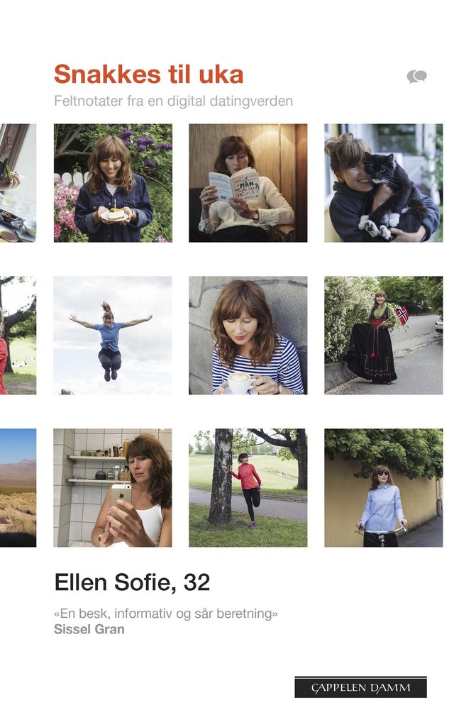 "Snakkes til uka - feltnotater fra en digital datingverden" av Ellen Sofie Lauritzen