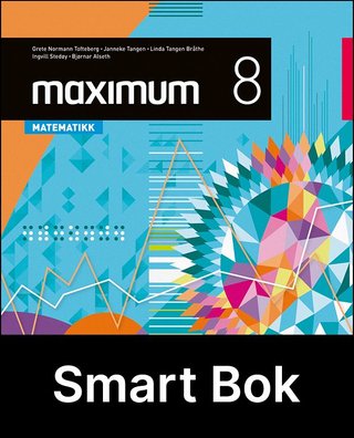 Maximum 8, 2. utg. - Grunnbok : Smart bok : matematikk for ungdomsstrinnet