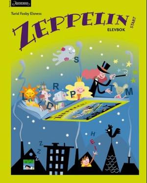 "Zeppelin start - elevbok" av Turid Fosby Elsness
