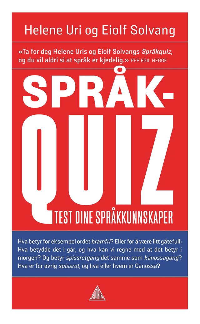 "Språkquiz - test dine språkkunnskaper" av Helene Uri