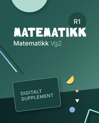 Matematikk R1 - Digitalt supplement : matematikk R1 programfag vg2