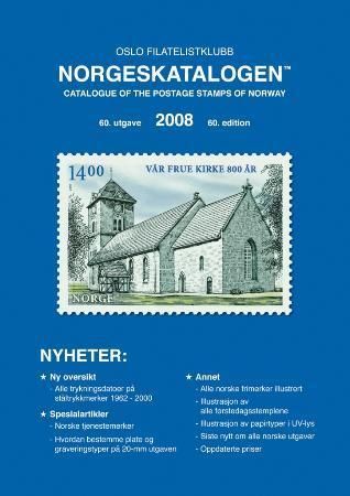 "Norgeskatalogen 2008" av Oslo filatelistklubb