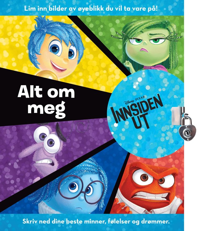 "Innsiden ut - alt om meg (m/ lås)" av Disney
