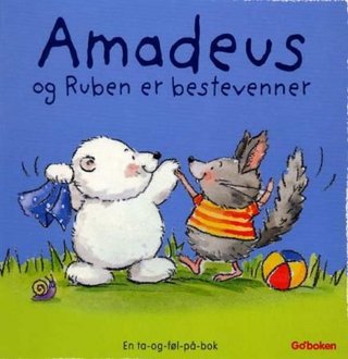 Amadeus og Ruben er bestevenner - en ta-og-føl-på-bok
