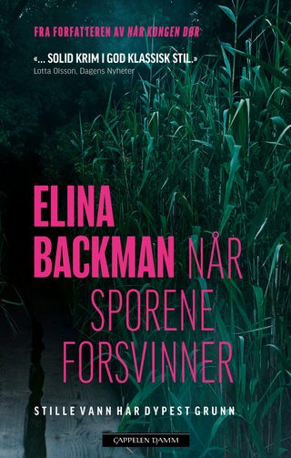 "Når sporene forsvinner" av Elina Backman