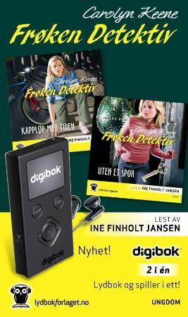 "Frøken Detektiv ; Frøken detektiv : uten et spor - kappløp med tiden : " av Carolyn Keene