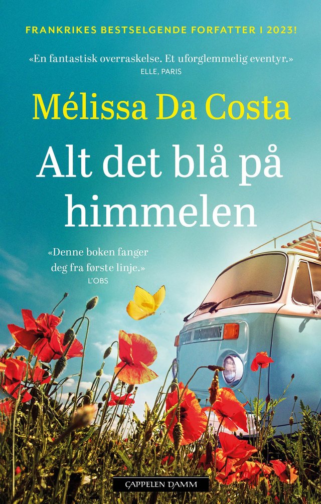 "Alt det blå på himmelen" av Mélissa Da Costa