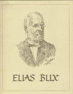 Elias Blix - - mannen og verket