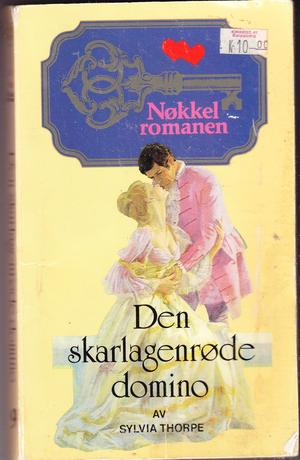 "Den skarlagenrøde domino Nøkkelromanen 9" av Sylvia Thorpe
